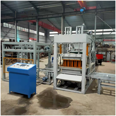 QT4-15B Full Auto Double Hydraulic Cement brick machine